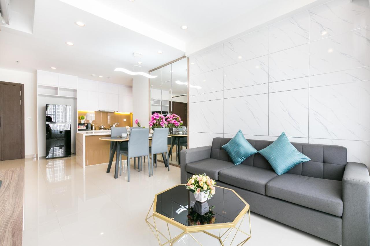 Spacious Saigon - Infinity Pool In Rivergate โฮจิมินห์ซิตี้ ภายนอก รูปภาพ