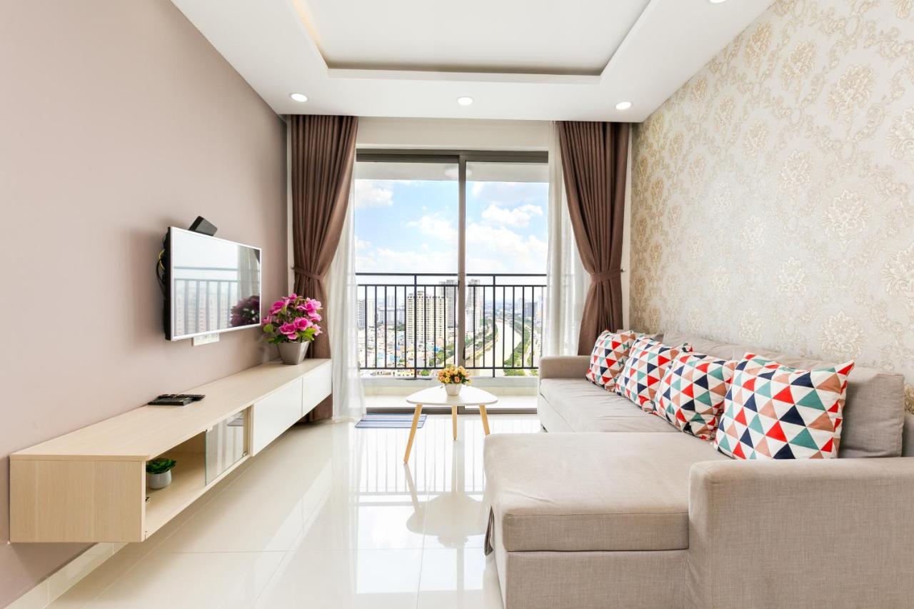 Spacious Saigon - Infinity Pool In Rivergate โฮจิมินห์ซิตี้ ภายนอก รูปภาพ