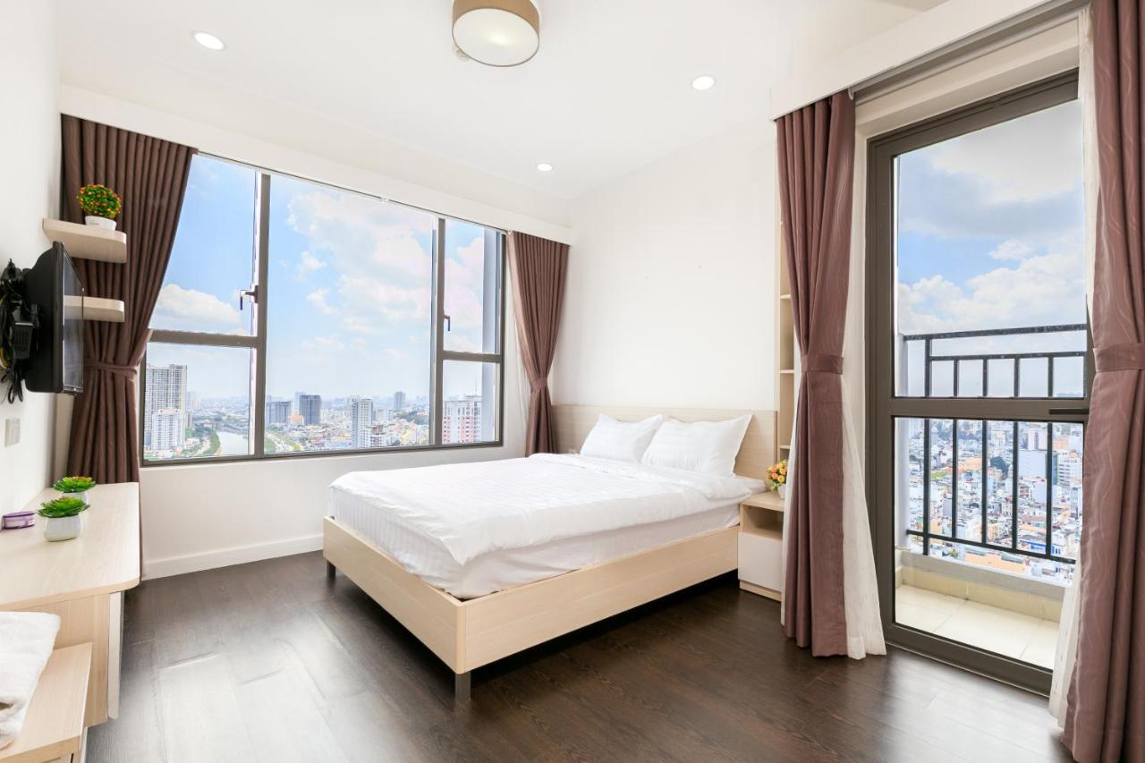 Spacious Saigon - Infinity Pool In Rivergate โฮจิมินห์ซิตี้ ภายนอก รูปภาพ